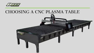 Choosing a CNC Plasma Table