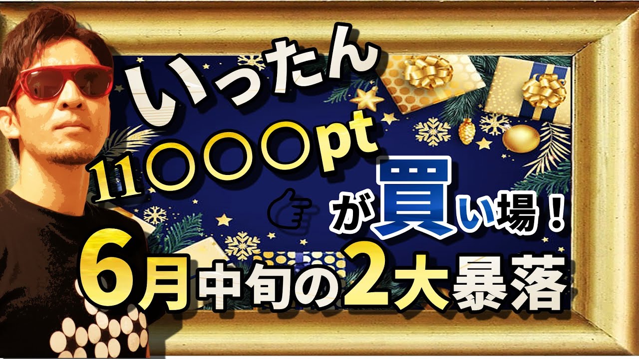 いったん『11, pt』が買い場！6月中旬の2大『暴落』！！ - YouTube