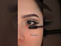 Easy Eyeliner Hack♥️ #eyemakeup #makeuptutorial #makeup #makeuphacks #youtubeshorts #shortvideo #fyp