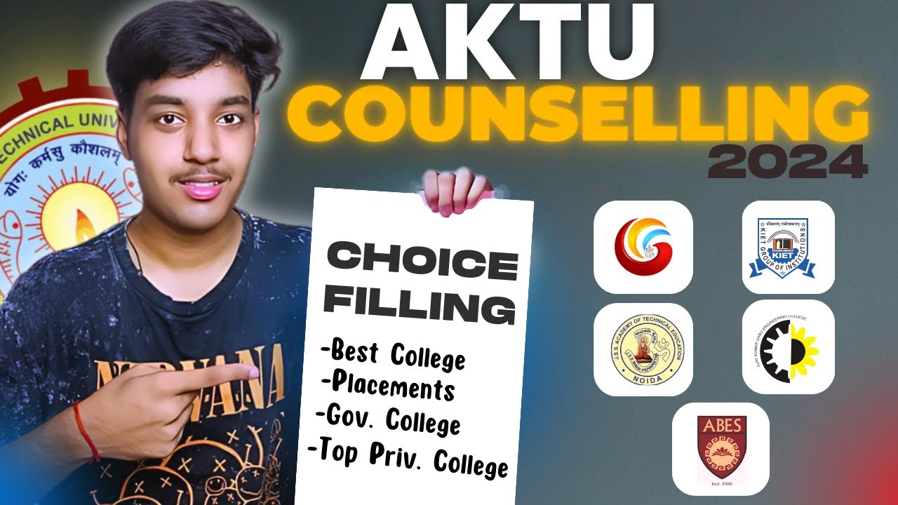 AKTU Choice Filling || UPTAC/UPTU Counselling 2024