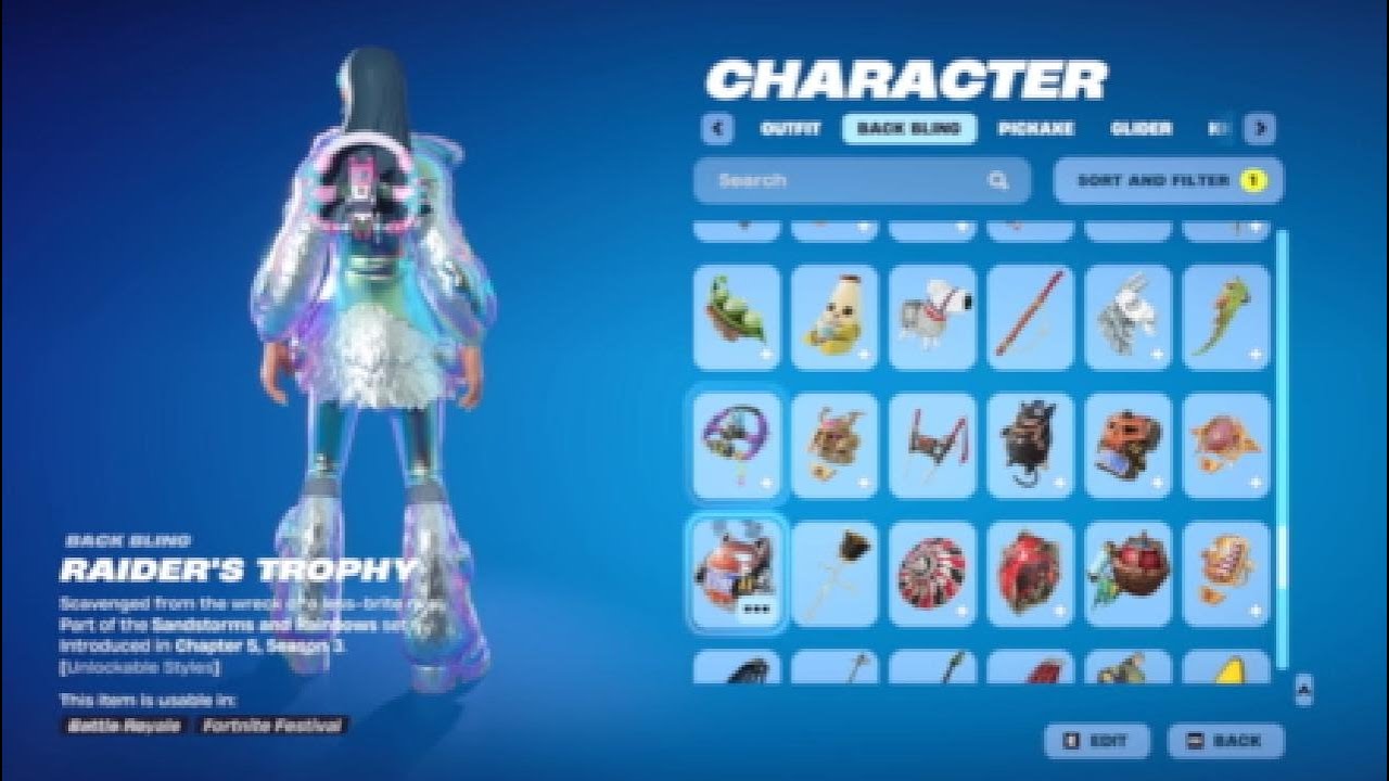 Fortnite Locker tour chapter 6 seson 3 - YouTube