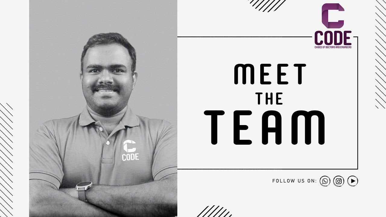THE TEAM 🔥 🔥 🔥| POWER PACK OF BIOLOGY | Dr ARAVIND SEKHAR | CODE Future ...