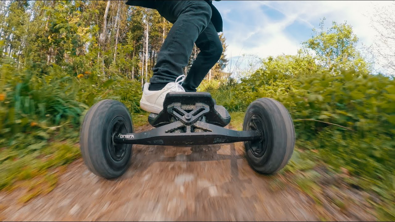 Miniatura filmu: VELAR Gear Drive Electric Skateboard OFFROADING