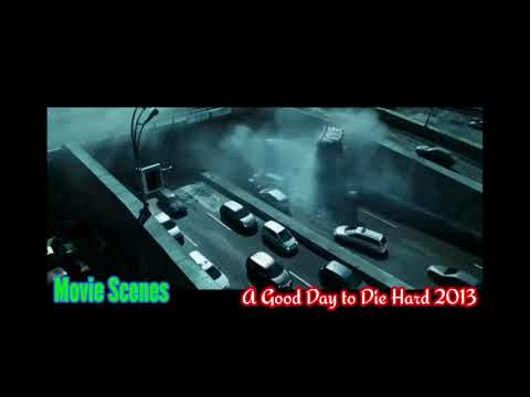 A Good Day to Die Hard All Explosions,Car Crash & Destruction Scenes