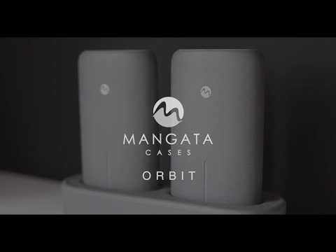 Mangata Orbit 10,000 mAh 2pc Power Bank Set Charging Station for iPhone, smartphone & other devices