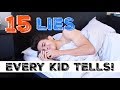 15 LIES EVERY KID TELLS! | Brent Rivera