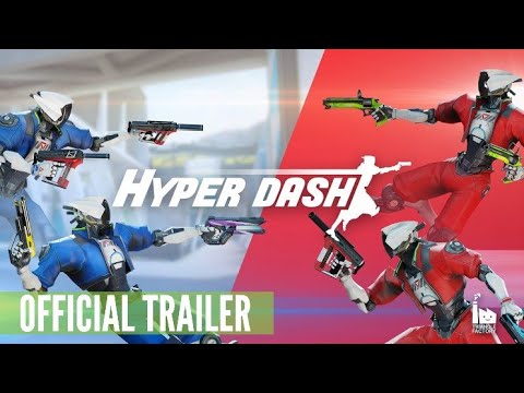 Hyper Dash Launch Trailer - Competitive VR Shooter (PC VR and Quest)