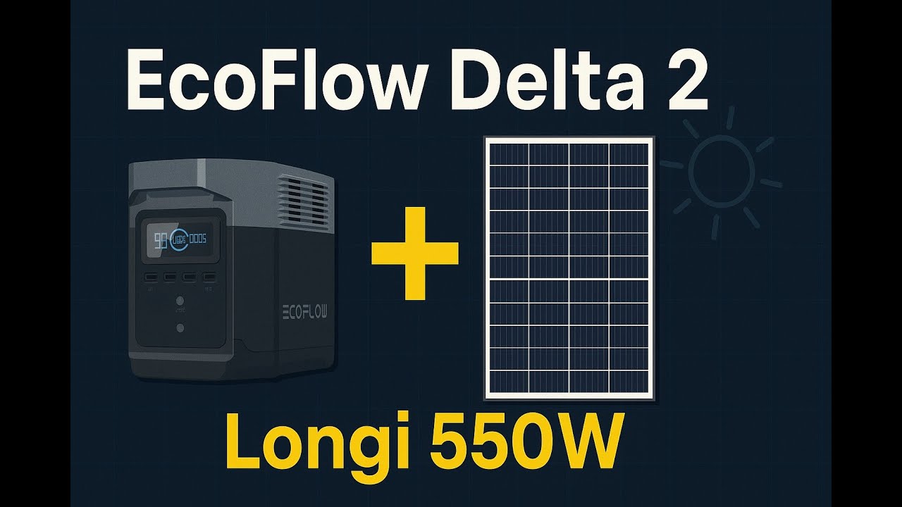 Домашня сонячна електростанція з EcoFlow Delta 2: Чому я обрав саме таку систему?