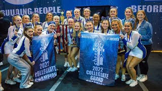 Shepherd University Cheer 2022 CCA Championship (night)
