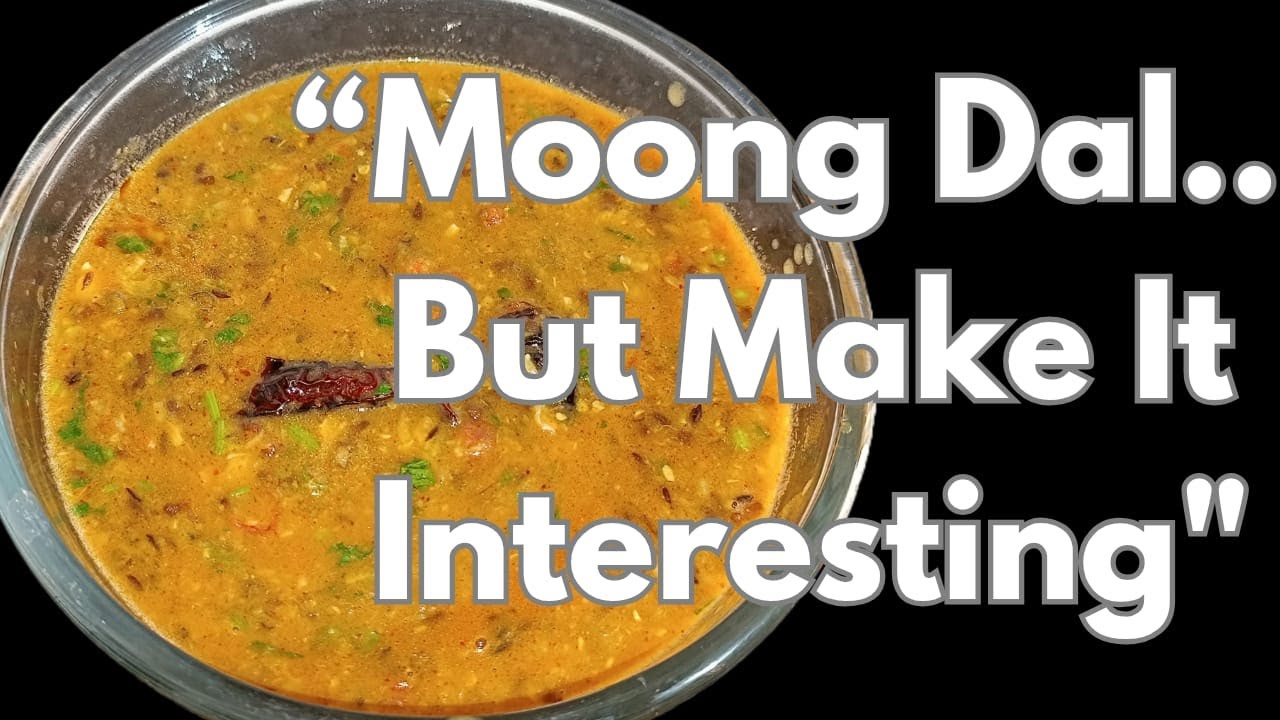 “Boring moong dal ko bana diya super tasty 😍 Simple ingredients, full comfort food!”