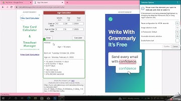 how to create sample Automation Bot for age calculator using UiPath StudioX