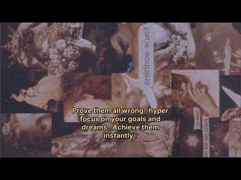 Prove them all wrong , hyper focus on your dream and achieve them all . (Intense Subliminal)