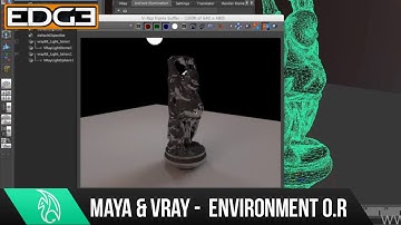 07 VRAY for Maya Rendering Tutorial Series for Beginners - Environment Overrides