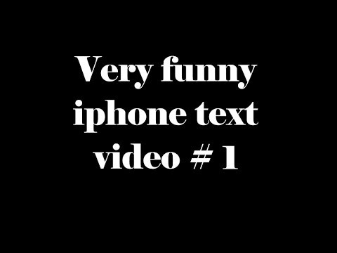 Very funny iphone text messages #1