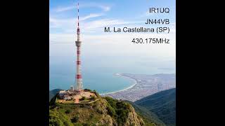 Sintesi ripetitore IR1UQ - 430.175MHz Monte La Castellana (ARI La Spezia)