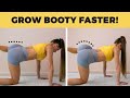 NON-STOP BOOTY Workout to Grow BOOTY FASTER! Intense, No Equipment, At Home