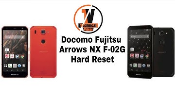 How To Docomo Fujitsu Arrows NX F-02G Hard Reset Remove Screen Lock Password