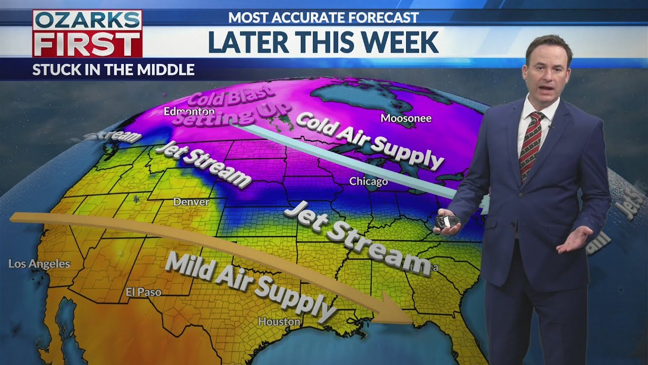 Buckle up, temperatures to take us on a roller coaster ride - YouTube