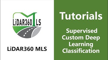 43. Supervised Custom Deep Learning Classification - LiDAR360 MLS