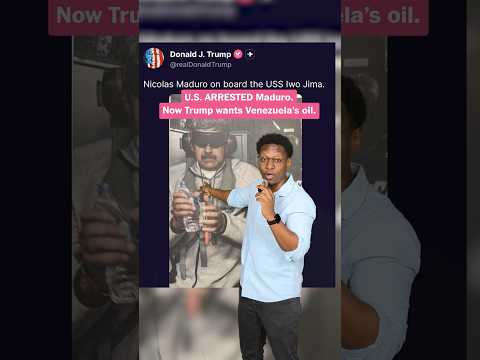 Video U.S. ARRESTED Maduro Now Trump wants Venezuela’s oil