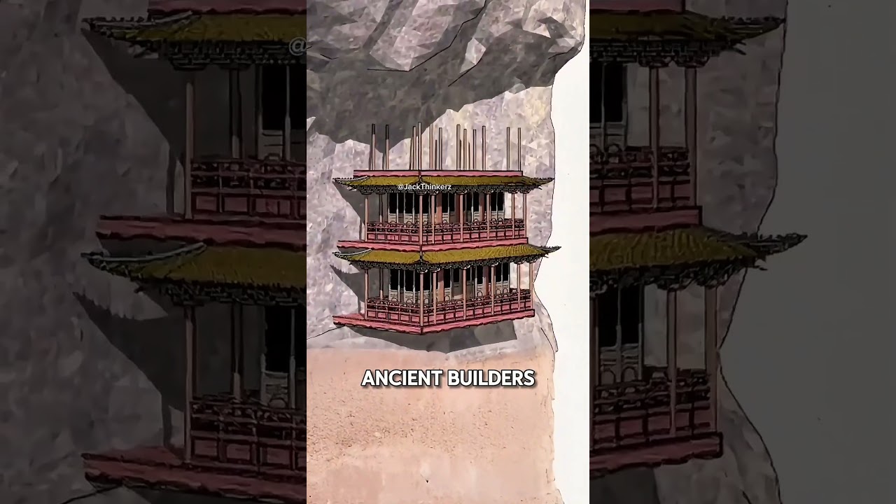 How Ancient Builders Made Pavilions Float on Cliffs!