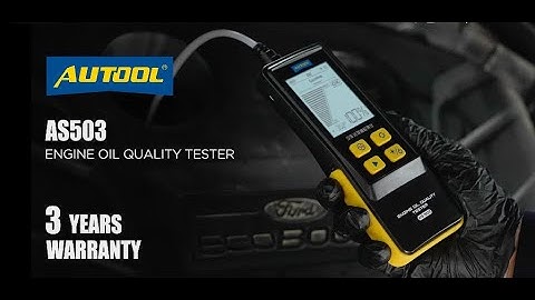 Introducing AUTOOL AS503 Automotive Engine Oil Tester