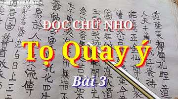 Bài 3 | Để múa theo giọng đọc của thầy trong lễ cấp sắc" TRUYỆN CỔ DAO TUYỂN