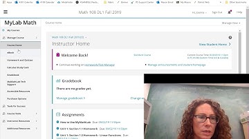 Math 108 Introduction: Getting Around Blackboard
