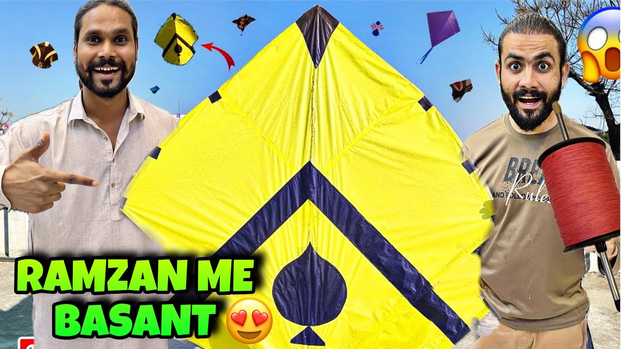 USAMA SE PATANG BAZI KA MUKABLA HO GAYA 😍 | BASANT IN KARACHI | GONE WRONG 😱 | Khizar Bhai Vlog | 