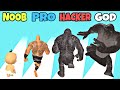 NOOB vs PRO vs HACKER vs GOD in Monster Evolution