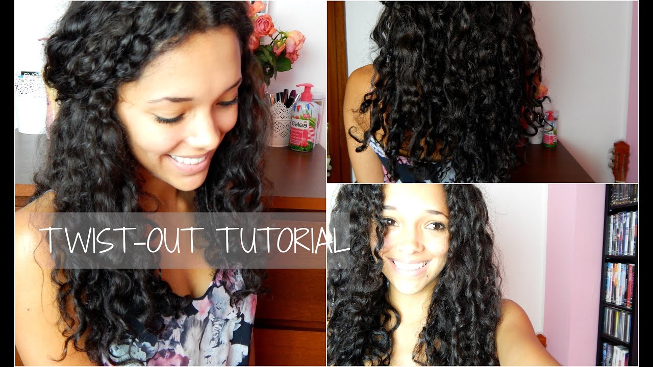 Locken ohne Hitze-oder Naturlocken bändigen |Twist-out ♥
