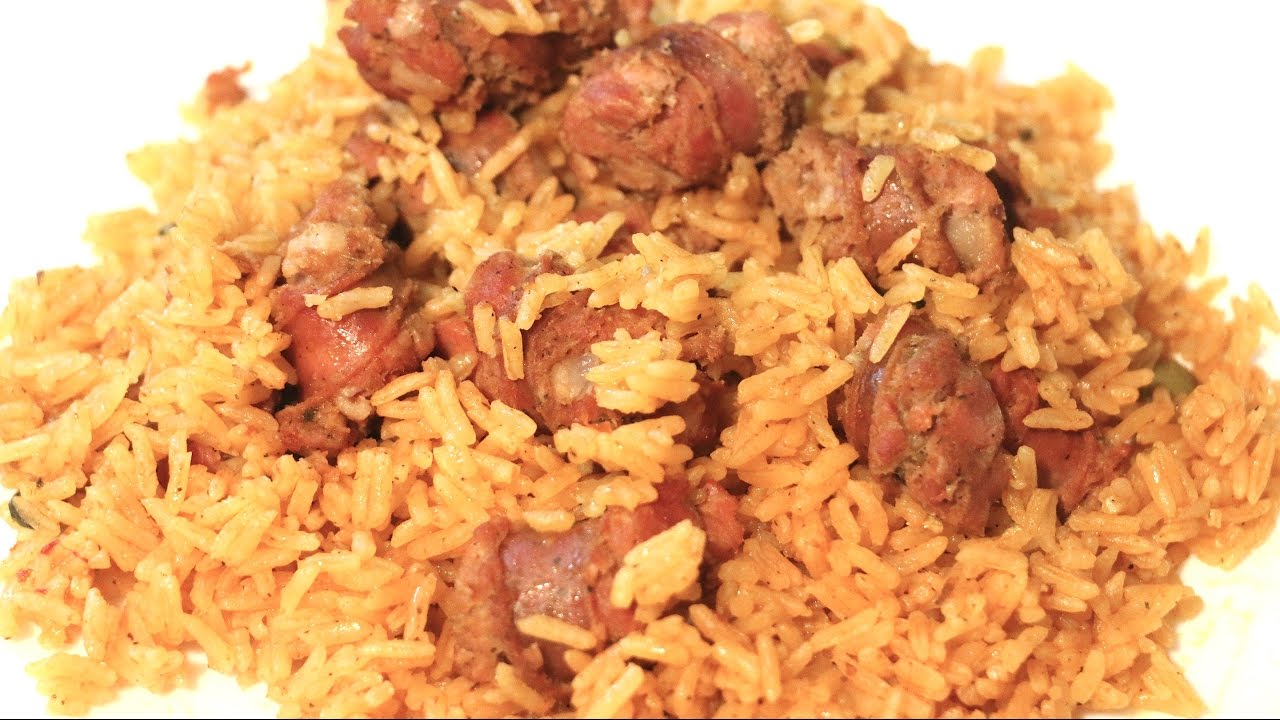 Locrio de Longaniza ∘ Dominican Pork Sausage & Rice ∘ Ep. 149 YouTube