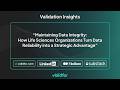 Maintaining Data Integrity: Turning Data Reliability into a Strategic Advantage | #Validfor