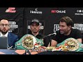 GALLO ESTRADA DICE QUE CHOCOLATITO MERECE CUARTA PELEA; CHARLAS FINAL DE LA TRILOGÍA Y MÁS