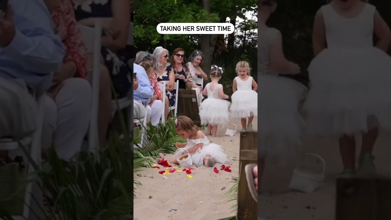 Bringing some flower girl drama into your feeds tonight!🥰😍 