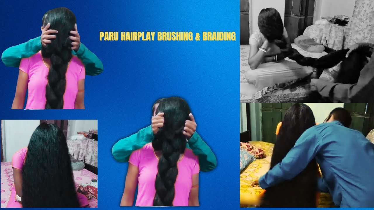 "Thick Long Hair Jumbo Braid Tutorial by Paru The Diva | Gorgeous Hair Styling 2025"