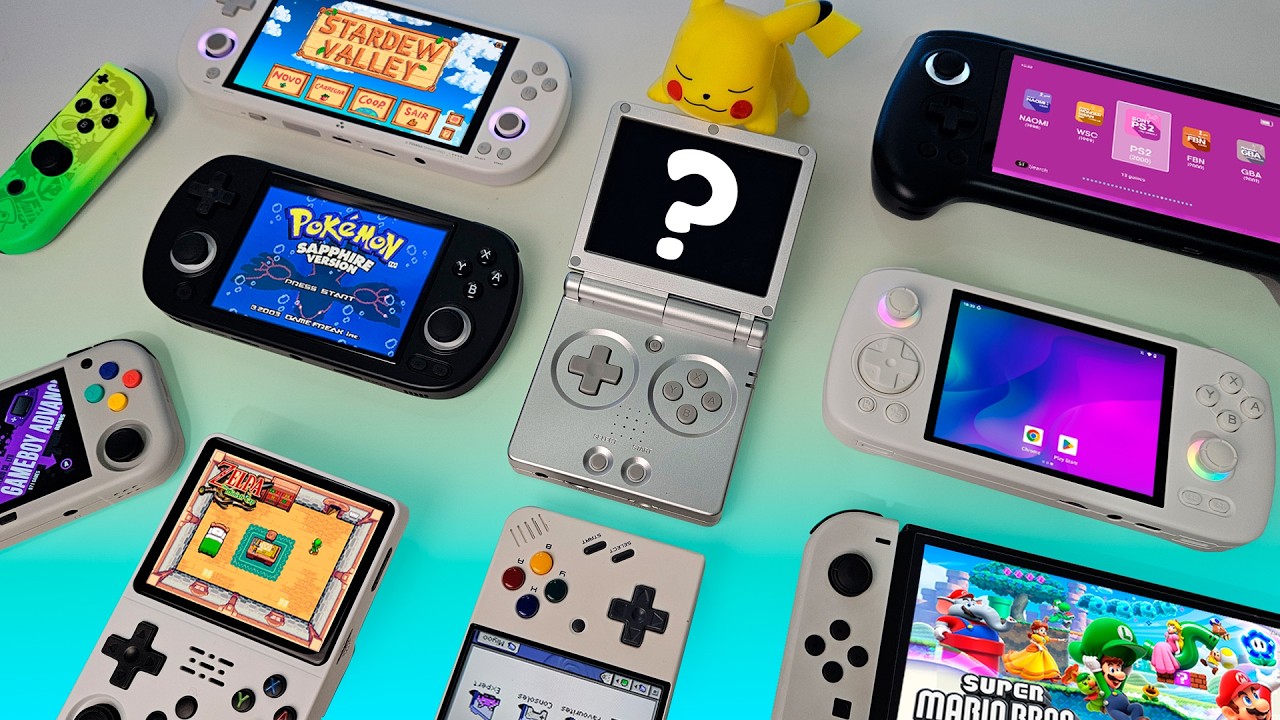 qual console portátil BARATO comprar? (melhores custo beneficio) - YouTube