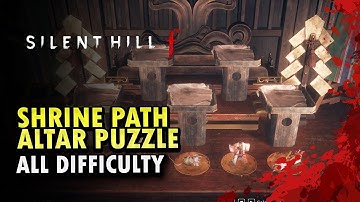 Shrine Path Altar Puzzle Solution (All Difficulty) - Silent Hill f