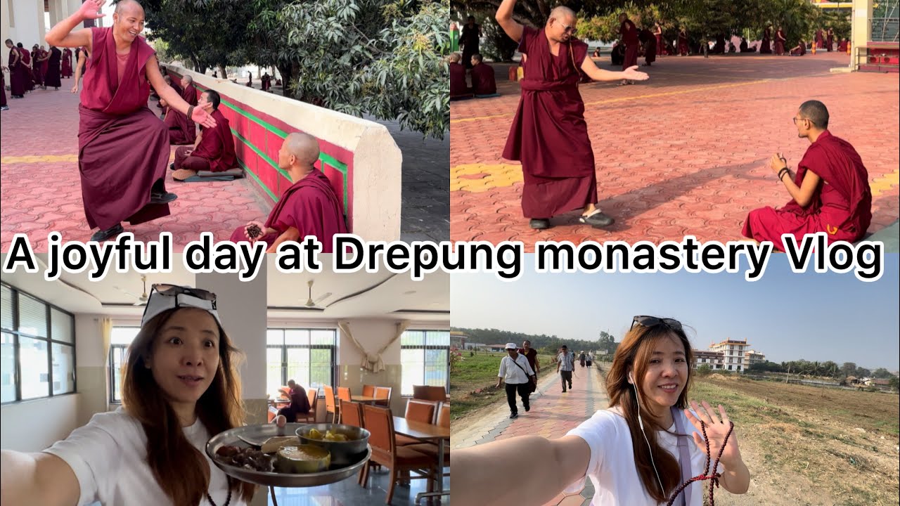 Благословенный день в монастыре Дрепунг. Видеоблог Мундгода.