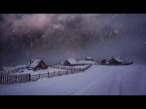 🏡House In Snow Forest - Winter Relaxing Piano Music - Deep Sleep Music - Meditation Yoga Music #68