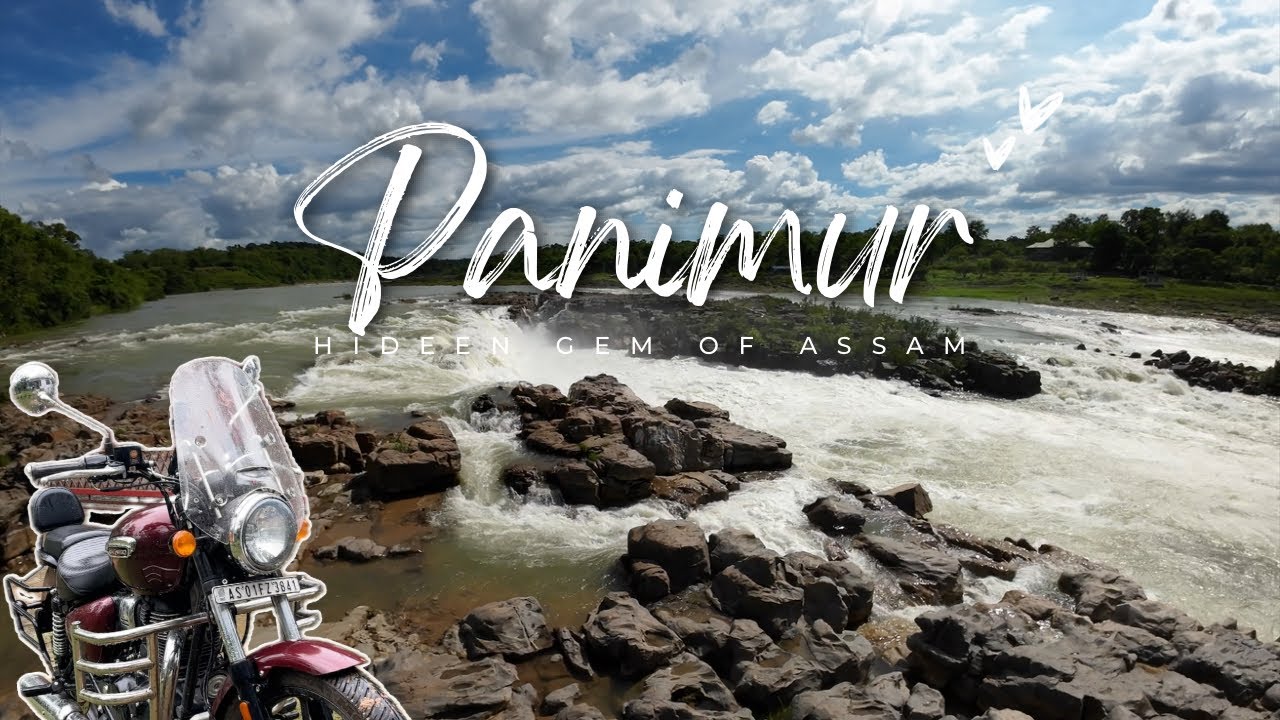 Nobody Told Me THIS Exists in Assam! 😳 | Panimur Waterfall | On Royal Enfield Meteor 350