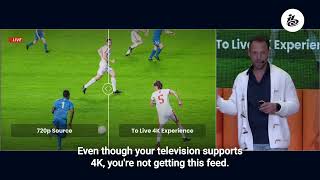 Live 4K AI Quality Enhancement with Video Optimization