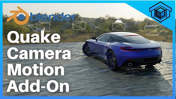 Blender 2.9x - Quake Motion Camera Shake Add-On!