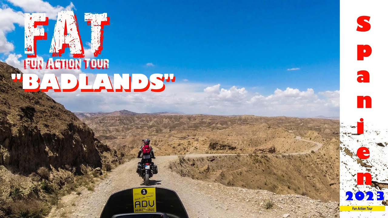 BADLANDS 2023. Yamaha Tenere 700 -World Raid - Die Spanische Wüste - GORAFE und der Megalithkulur!