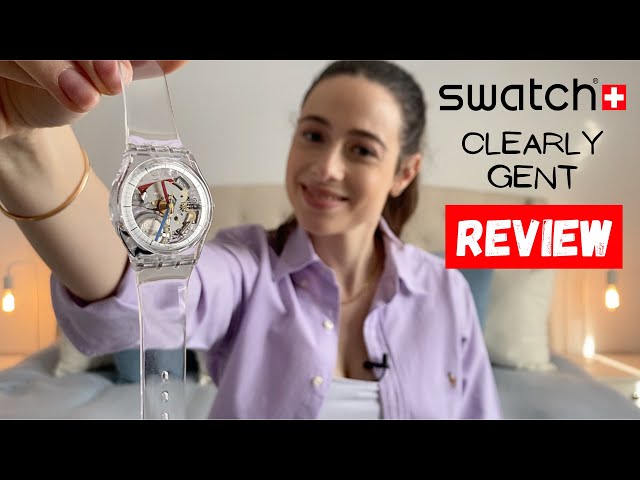 Swatch Clearly Gent Watch Unboxing + Review | Swatch Watch