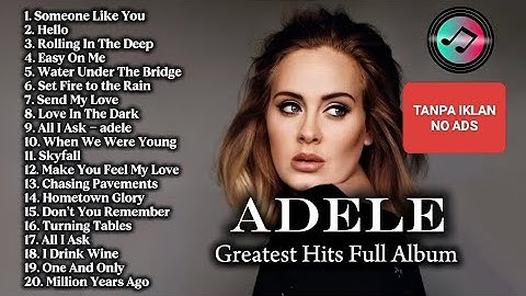 Adele Greatest Hits Full Album 2025 💔 | Best Songs Collection – Emotional Chill Playlist