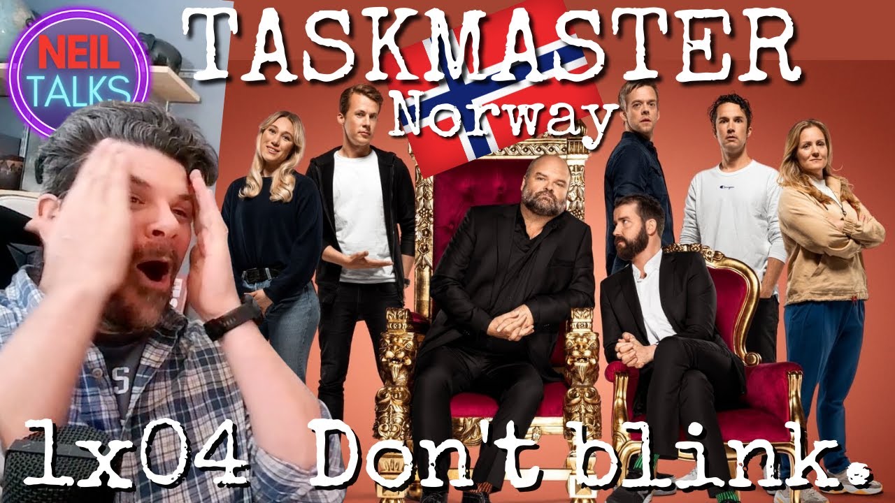 Taskmaster Norway (Kongen Befaler) 1x04 - Reaction - Birthday Tables and No Blinking!