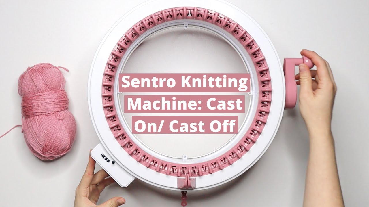 knittingmachine #castingon #loombot casting on to my loombot knittin