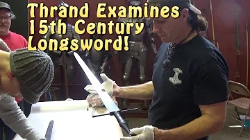 Thrand Examines 15th Century Longsword @ Ewart Oakeshott