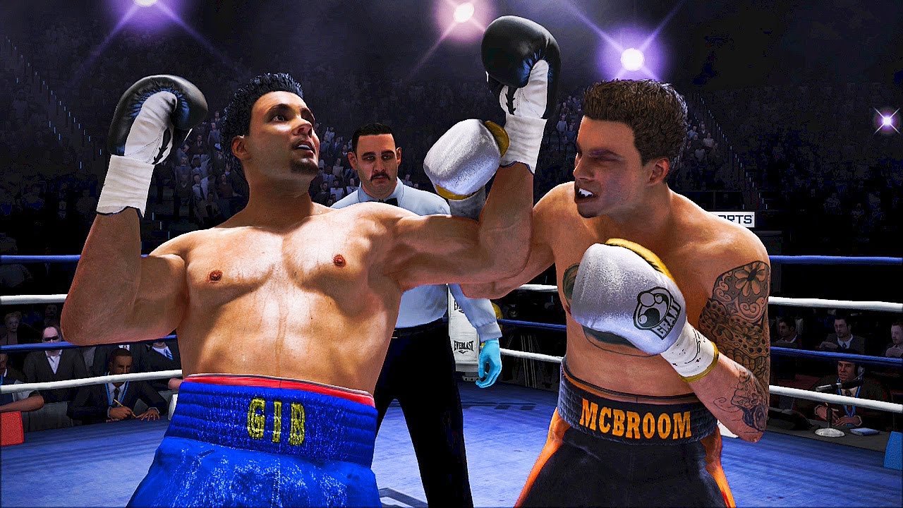 AnEsonGib vs Austin McBroom Full Fight - Fight Night Champion Simulation